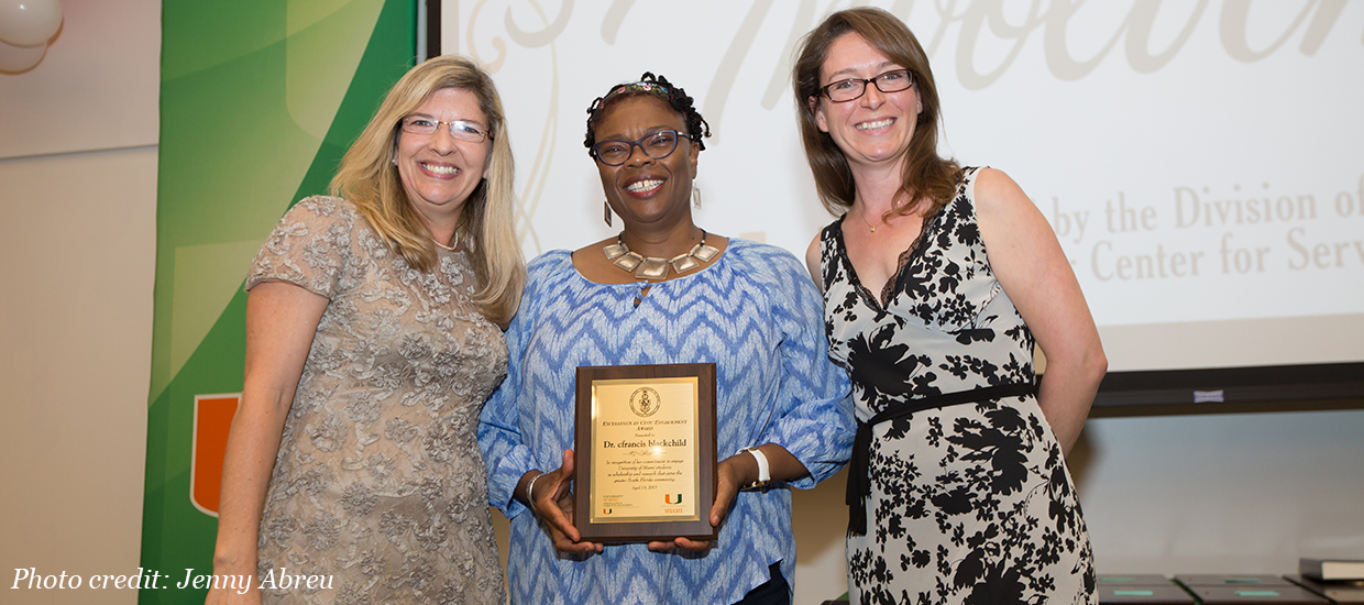 2017 Winner Excellence in Civic Engagement cfrancis blackchild