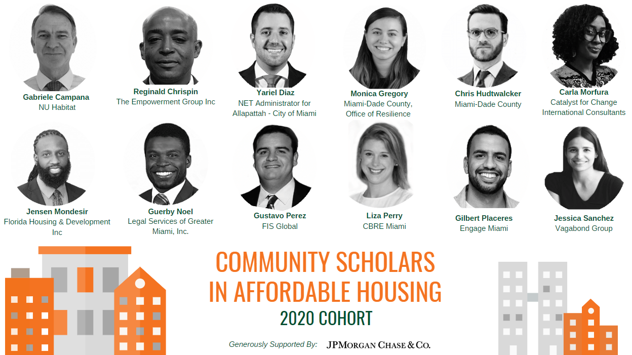 12 headshot's of Community Scholars