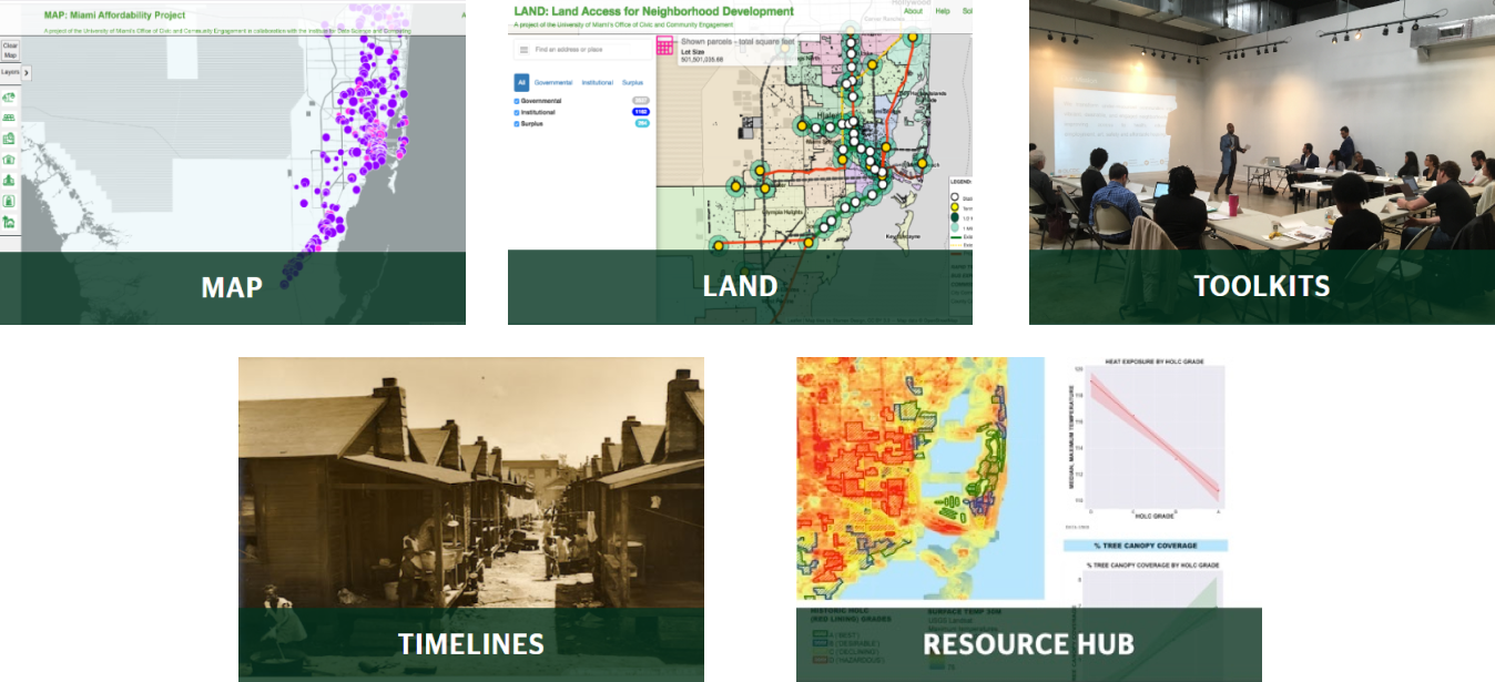 Homepage grid preview